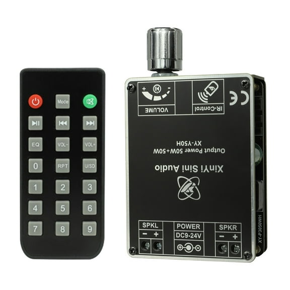 50W+50W 5.1 Wireless Audio Portable Sound Speaker Amp for Car and Home