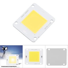 50W COB LED Light Source, 12V Warm White/White, High Brightness Projection/Flood/Spot Lighting