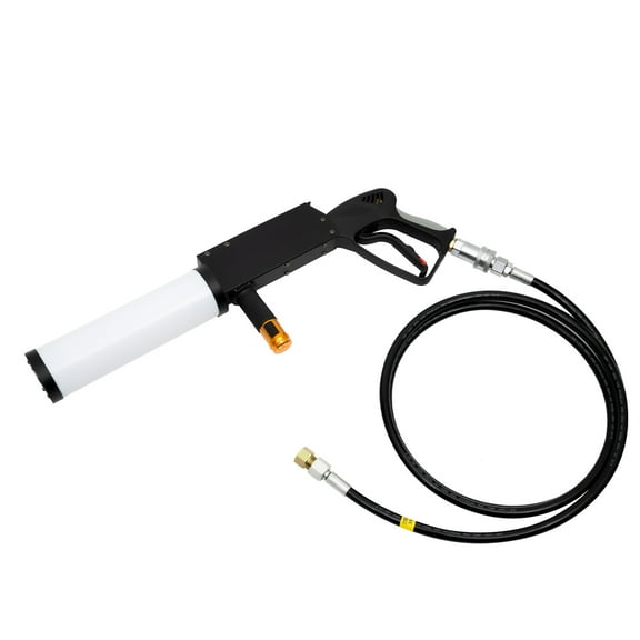 50W LED CO2 Gun Confetti Cannon Machine CO2 Jet Stage Event for Party DJ Club with 3 Light Color