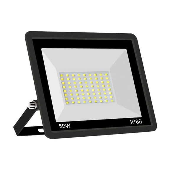 50W LED Flood Light Super Bright 3000LM IP66 Outdoor Security Stadium Lighting, Energy Saving, Adjustable Angles, Waterproof, Easy Installation