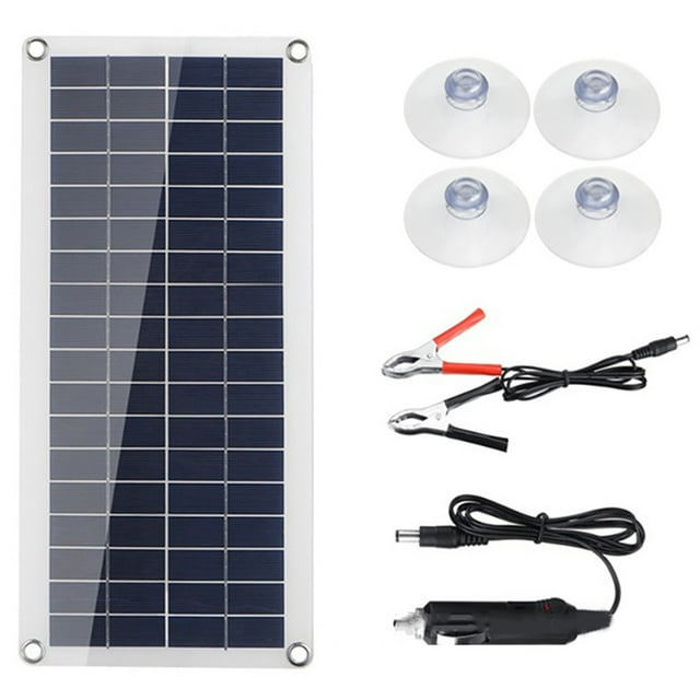 50W Solar Panel Kit 12 Volt Trickle Charger Battery Charger Maintenance