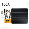 50W Solar Panel Kit Battery Charger Controller For Car Van Caravan Boat