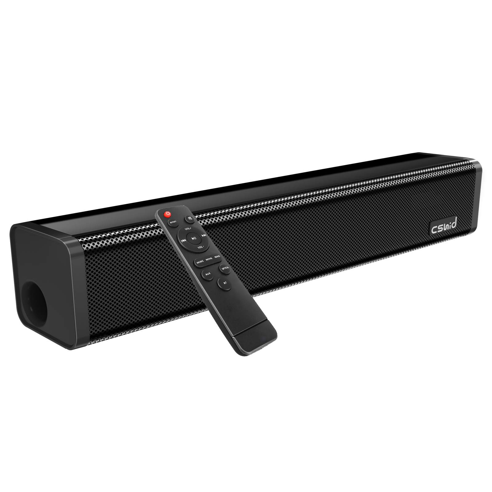 Jensen JSBW210 37" Wallmountable Bluetooth Soundbar