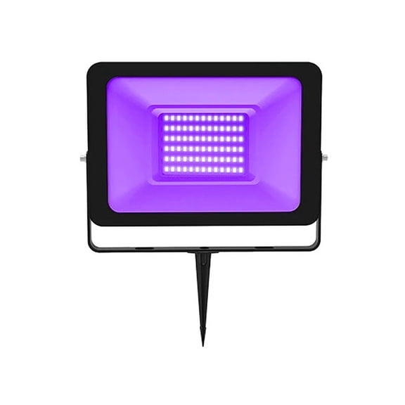 50W UV Black Light 395nm-405nm IP66 Waterproof Outdoor UV Flood Light For Blacklight Party Stage Lighting Aquarium Body Paint ,Save Energ