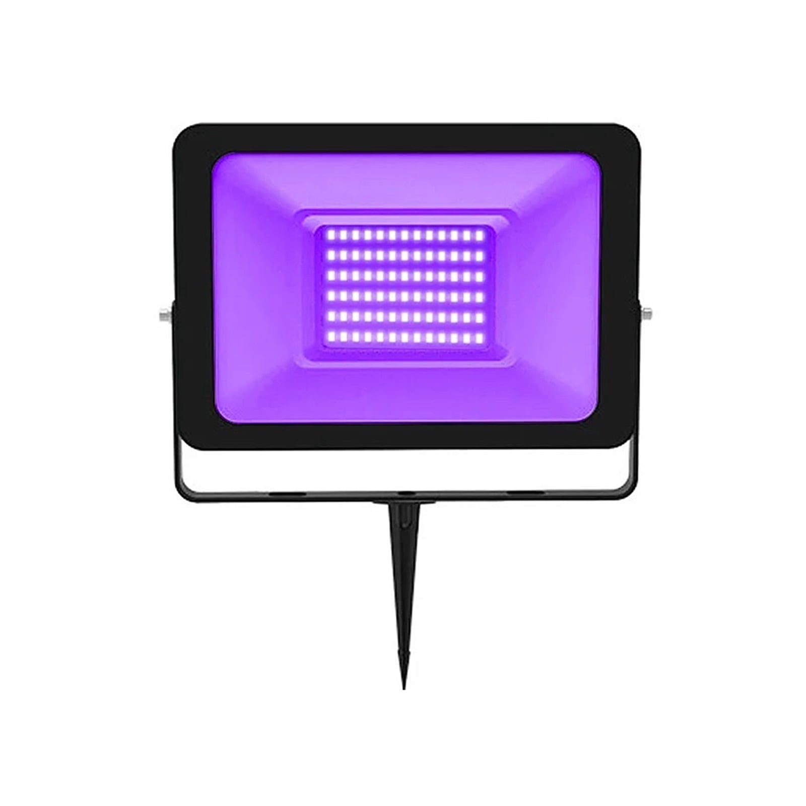 50W UV Black Light 395nm-405nm IP66 Waterproof Outdoor UV Flood Light For Blacklight Party Stage Lighting Aquarium Body Paint ,Power Saving