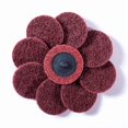 thumbnail image 1 of 50X 2 Inch Medium Surface Conditioning Discs Roll Lock Die Grinder Sanding Pads, 1 of 5