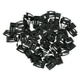 thumbnail image 1 of 50X Black Car Console Dash Dashboard Trim Metal Retainer Rivet Fastener Clips, 1 of 11