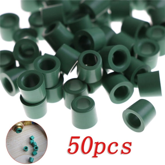 50X Car Air Conditioner Fluoride Meter Tube Rubber Ring O-Ring Sealing Gasket YIWEI