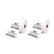 50X30MM Thermal Paper for B21 Cash Register Pos Receipt Bar Labels Paper 230Sheets/Roll Clear and Multi-Proof