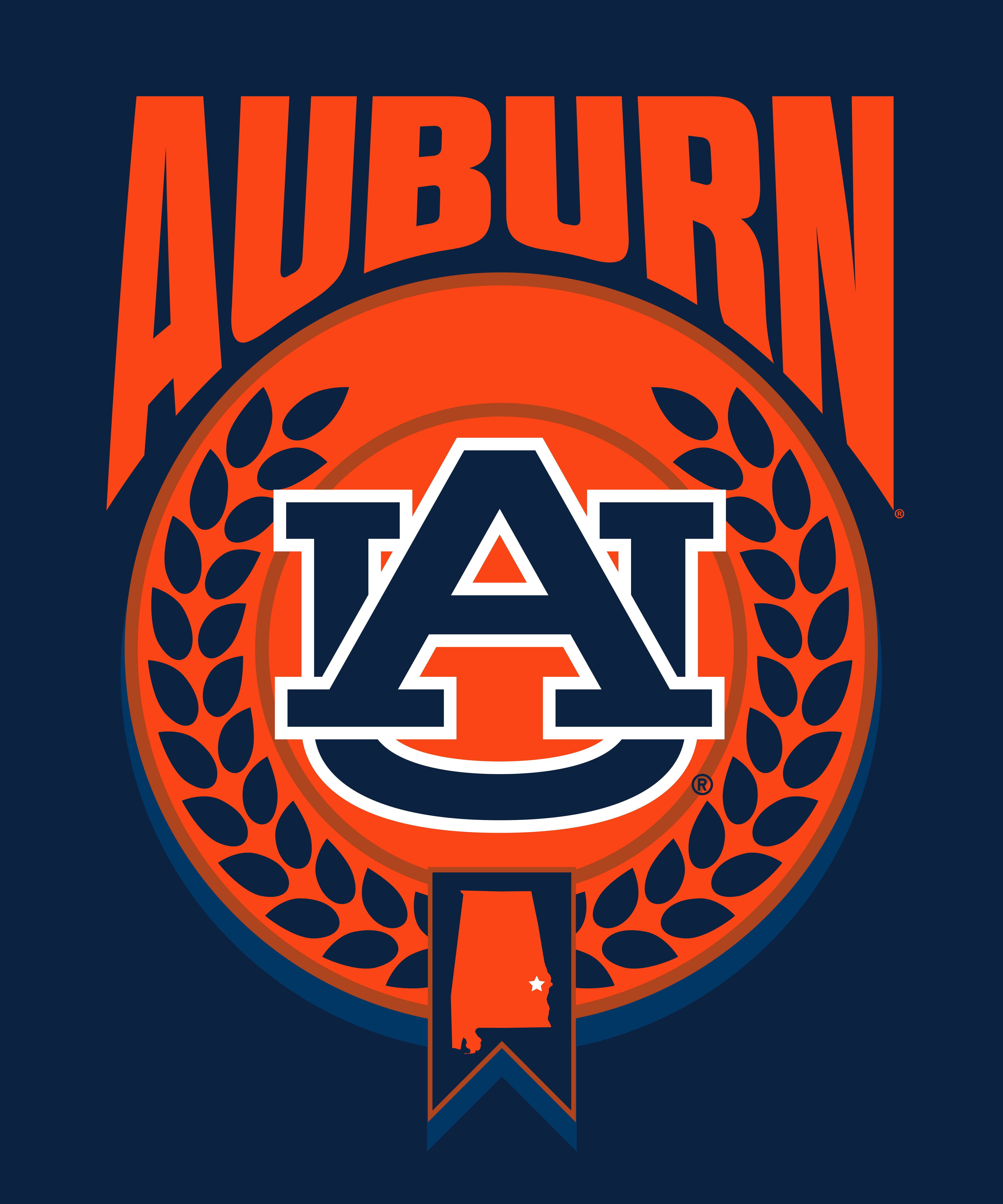 Auburn NCAA Apex Silk Touch Sherpa Throw 50x60 inches