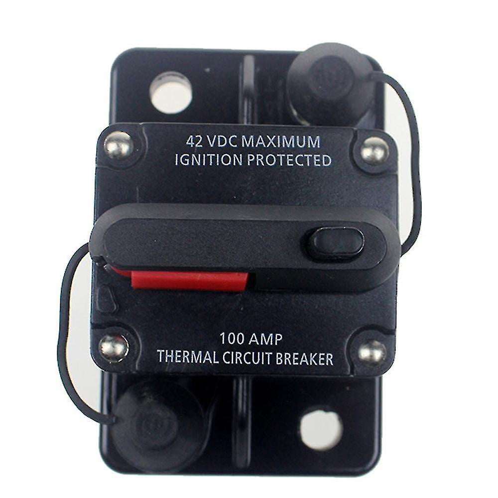 50a Amp Circuit Breaker Dual Battery Ip67 Waterproof 12v 24v Fuse