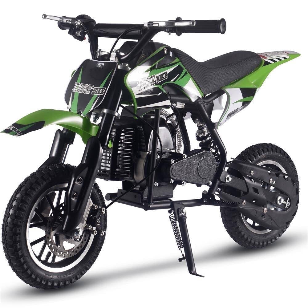50cc dirt bike, Perfect Starter Kids Dirt Bike for adventure,Sturdy Gas Dirt Bike for Beginner 42×28×28in,2-Stroke,Red