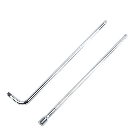 50cm 1/2Inch Drive Socket Extension Bar Wrench Ratchet Extension Metal Tool For Tight Space And Deep Access