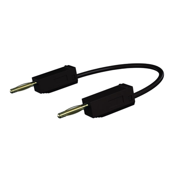 50cm/100cm Stackable Banana Plug Leads Banana Plugs Leads Wire Electrical Testing Cable