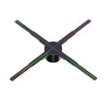 thumbnail image 1 of 50cm 3D Holographic Projector Bar Restaurant Christmas Decoration LED Fan Screen Holographic Advertising Sign Lights ,Long Lasting, 1 of 6