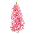 thumbnail image 1 of 50cm Artificial Wisteria Hanging Vines, Violet Wisteria Flower Garlands Floral Strings,Realistic No Maintenance Vines for Wedding Ceiling Wall Arch Balcony Home Indoor Outdoor Decor,Pink,19.68", 1 of 9