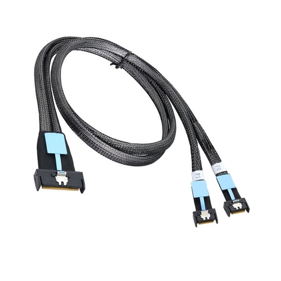 50cm PCIe Gen 5 Gen Splitter Cable Enhances Data Transmission Server Data Line