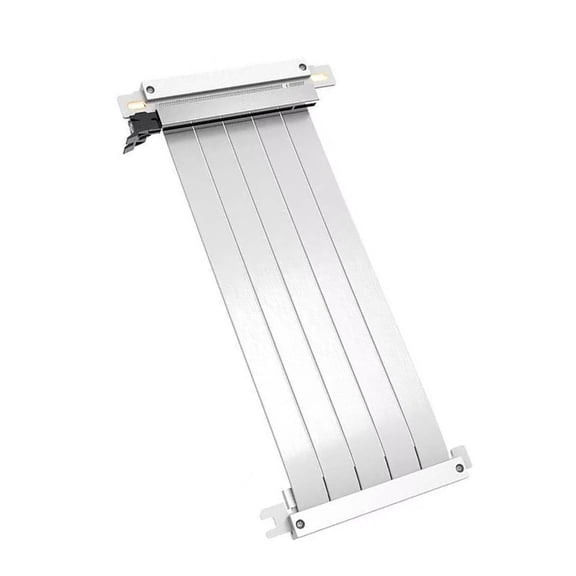 50cm PCIe4.0 x16 Backward Compatible Risers Cable 90 Degree Connectors Design for Workstations and PC