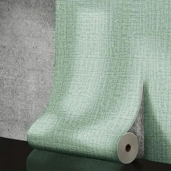 50cm Self-Adhesive Foam Wall Panel Wide 3D Linen PVC Texture Waterproof Soundproof Removable for Living Room Bedroom Home Decor