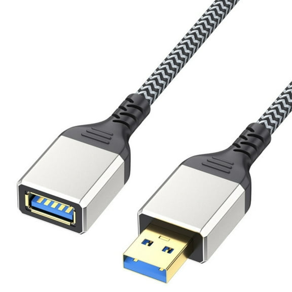 50cm to 5m USB 3.0 Extension Cable Wire 5Gbps Fast Speed Data Transfer and Charging Power Cord for USB Devices Black