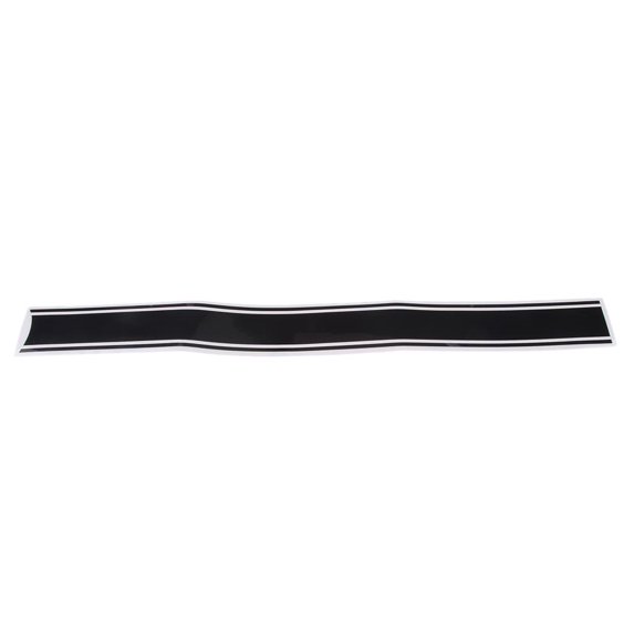 50cmx4.5cm Motorcycle Tank Fairing Cowl Decal Sticker Rennfahrer - Black