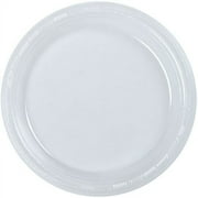50ct Plastic Clear 10" Plates Wedding Party Dinnerware
