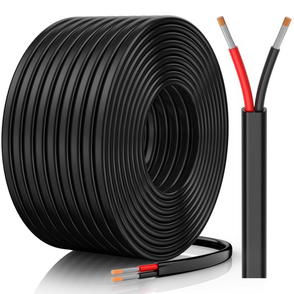 50ft 18AWG 2 Conductor Electrical Wire