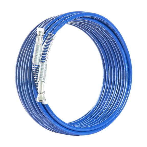 50ft Airless Paint Sprayer Hose, 1/4" Connector, 4350 PSI Burst Pressure, Explosion-Proof, Multi-Layer Construction for Professional Spraying