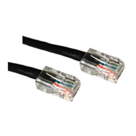 50ft CAT 5E 350Mhz ASSEMBLED PATCH CABLE BLACK