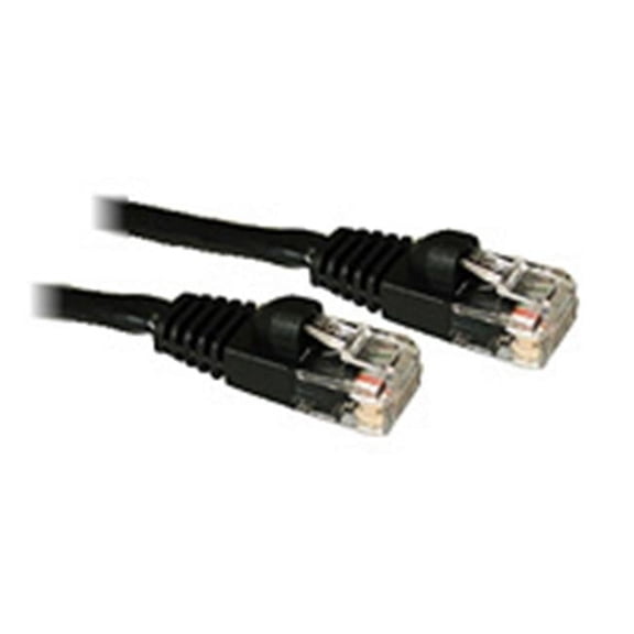 50ft CAT 5E 350Mhz SNAGLESS PATCH CABLE BLACK