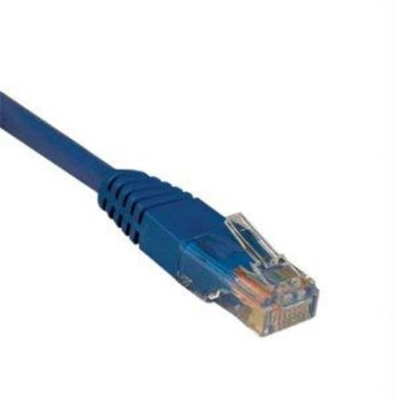 50ft Cat5e - Cat5 350mhz Patch Cable Rj45 M-m Blue 50inch -