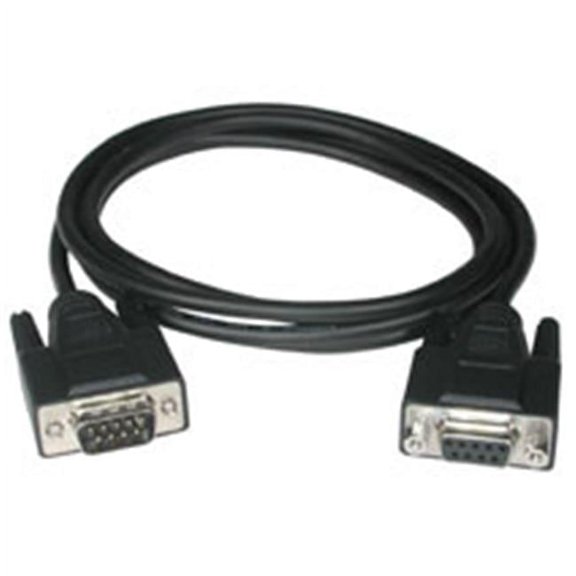 50ft DB9 M-F EXTENSION CABLE BLACK