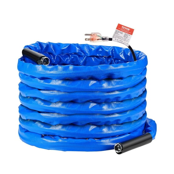 50ft Heated RV Water Hose -45°F Freeze Protection, Safe Drinking Water Hose