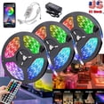 thumbnail image 1 of 50ft Led Strip Lights, Music Sync Color Changing Led Light Strips, App Control and Remote,900leds Lights for Bedroom Living Room Party Home Decoration, 1 of 8