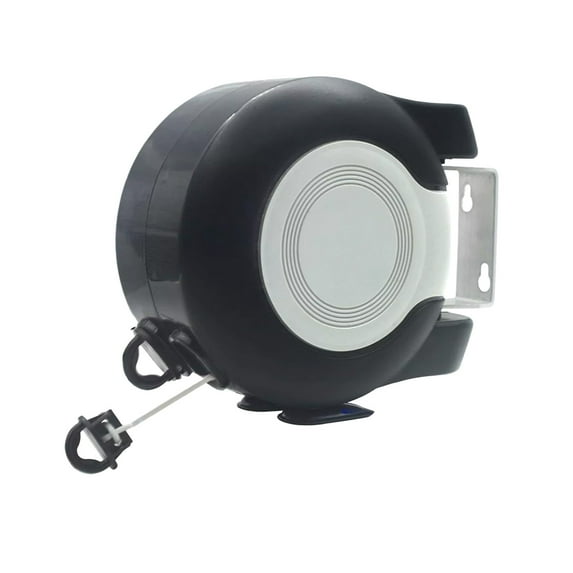 50ft Thickened Retractable Clothesline Rotating Windproof Clothes Hanger 100ft Doubleline Clothes Dryer