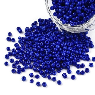 Glass Seed Beads 12/0 Opaque 60G-Black