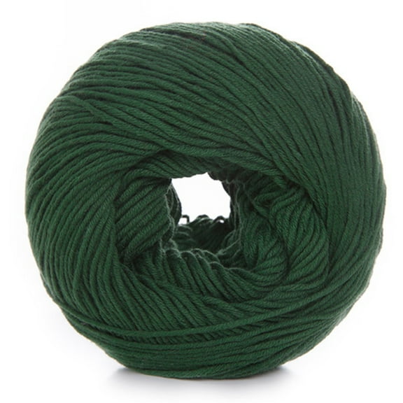 50g/Ball 8 Strands Milk Cotton Yarn Light Candy Color DIY Hand Knitting Woven Crochet Thread for Sweater Shawl Vest