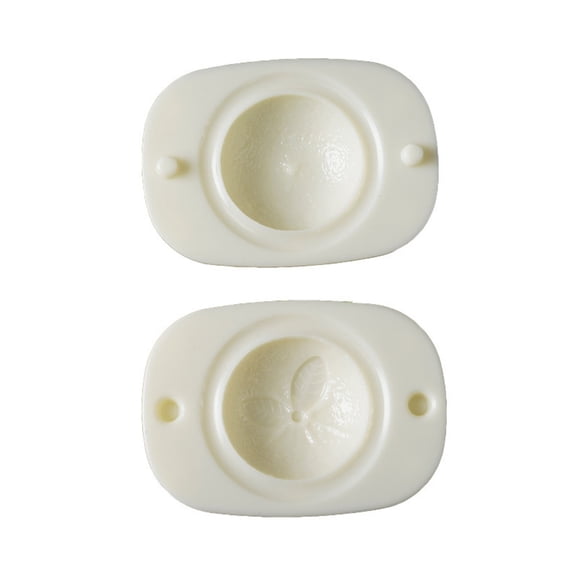 50g Cute Orange Shape Plastic Mooncake Molds Mooncake Mold DIY Baking Accessories Kitchen Gadget for Mid-Autumn Festival