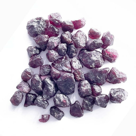 50g Garnet Healing Crystals, Natural Stone Raw Gemstone Rocks for Chakra Balancing, Reiki Healing, Meditation and Jewelry Making, Fountain Rocks, Decoration