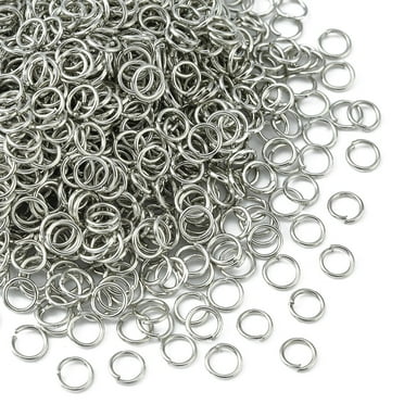 10pc 10x2mm 304 Stainless Steel Split Rings Double Loops Jump Rings ...