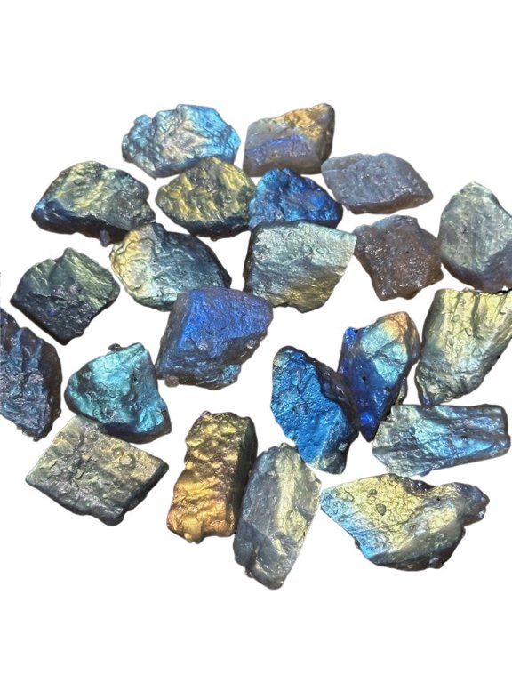 50g Labradorite Rough Stone Crystals Raw Labradorite Pieces for Healing, Meditation, Jewelry Making & Spiritual Practices