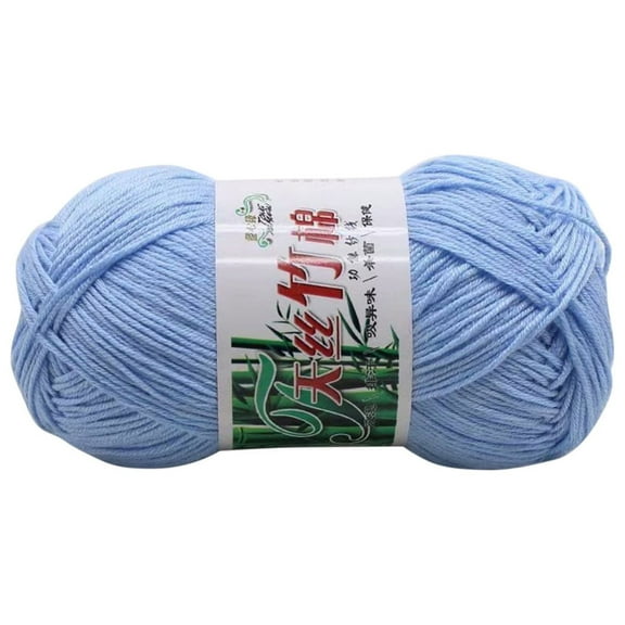 50g Natural Yak Wool Crochet Yarn | Soft Skin-Friendly Hand-Knitting Thread for Scarves, Hats & Blankets | DIY Craft Fiber for Adults & Kids | Warm Winter Knitting Material