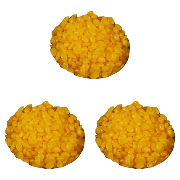 50g Pure Yellow Beeswax, Natural Bees Wax for Furniture Polish, Candle Making & DIY Crafts