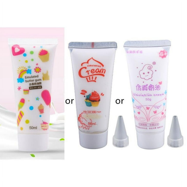 DIY Decoden Supply Kit Cream Glue Great for Beginners Children
