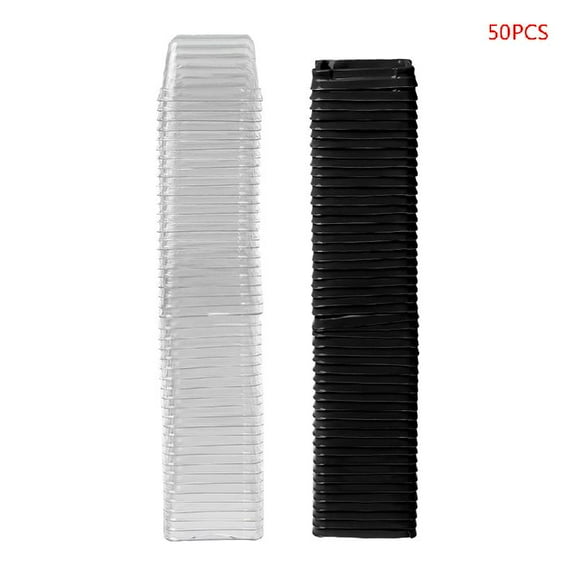 50g Square Moon Cake Trays Mooncake Packaging Box Container Holder 50 Sets