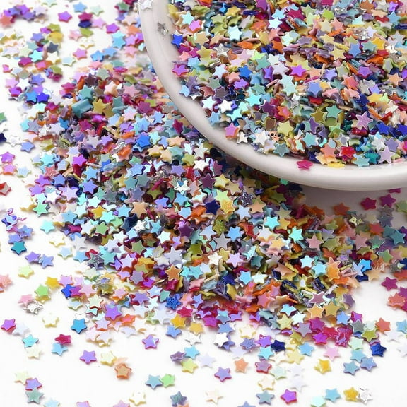 50gs Shining Nail Art Glitter Manicure Sequins DIY Sparkly Paillette Tips Nail Star Mixed color 2.5x2.5x0.3mm