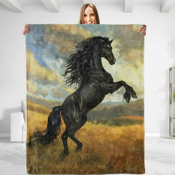 50in×60in Cute Pet Throw Blanket - Soft Plush, Lightweight, Warm, Fuzzy Anti-Pilling Flannel Blanket for Bedroom, Couch, Office, Travel, Outdoor, Home Decor - Cute and Comfy Gift