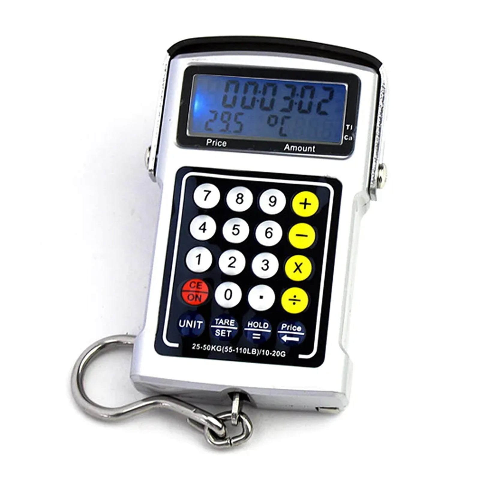 50kg/10g Electronic Scale With Calculator Digital Hanging Scale ...