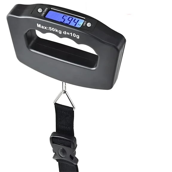 50kg Digital Luggage Scale Electronic Portable Suitcase Baggage Bag Weight Tool with Backlight Electronic Travel Hanging Scales