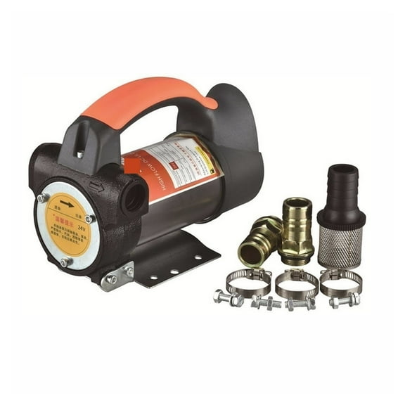 50l/min 12v/24v/220 High Flow Diesel Pump Auto Refueling Pump 12V Electric Automatic Fuel Transfer Pump For Pumping Diesel ,Easy Installation